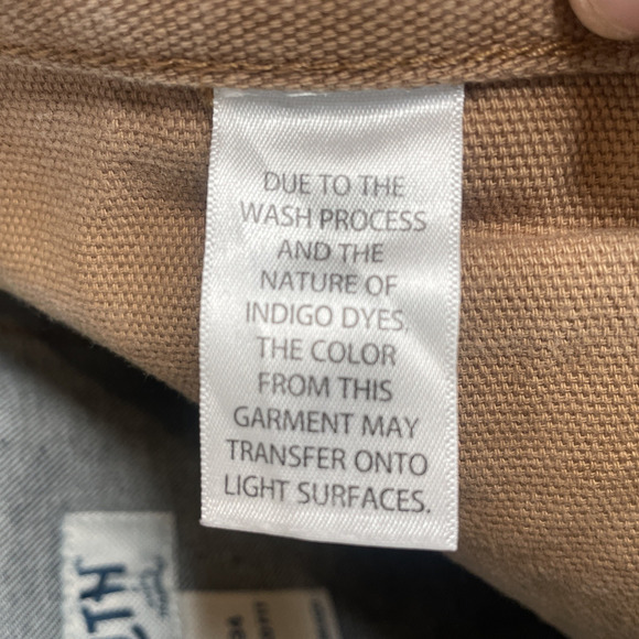 Duluth Trading Co Mens Flex Ballroom Jeans Sz 37X34 Relaxed Fit Denim Workwear - Picture 13 of 16